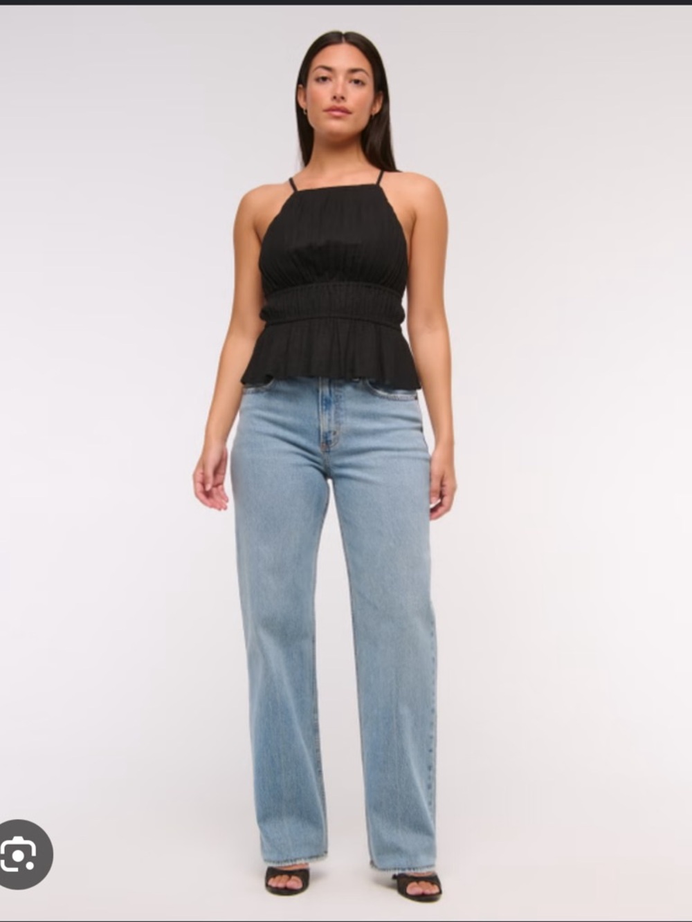 Abercrombie & Fitch 90s Relaxed Jeans Curve Love